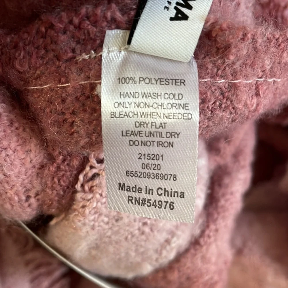 Sonoma Pink Ombré Triangle Scarf